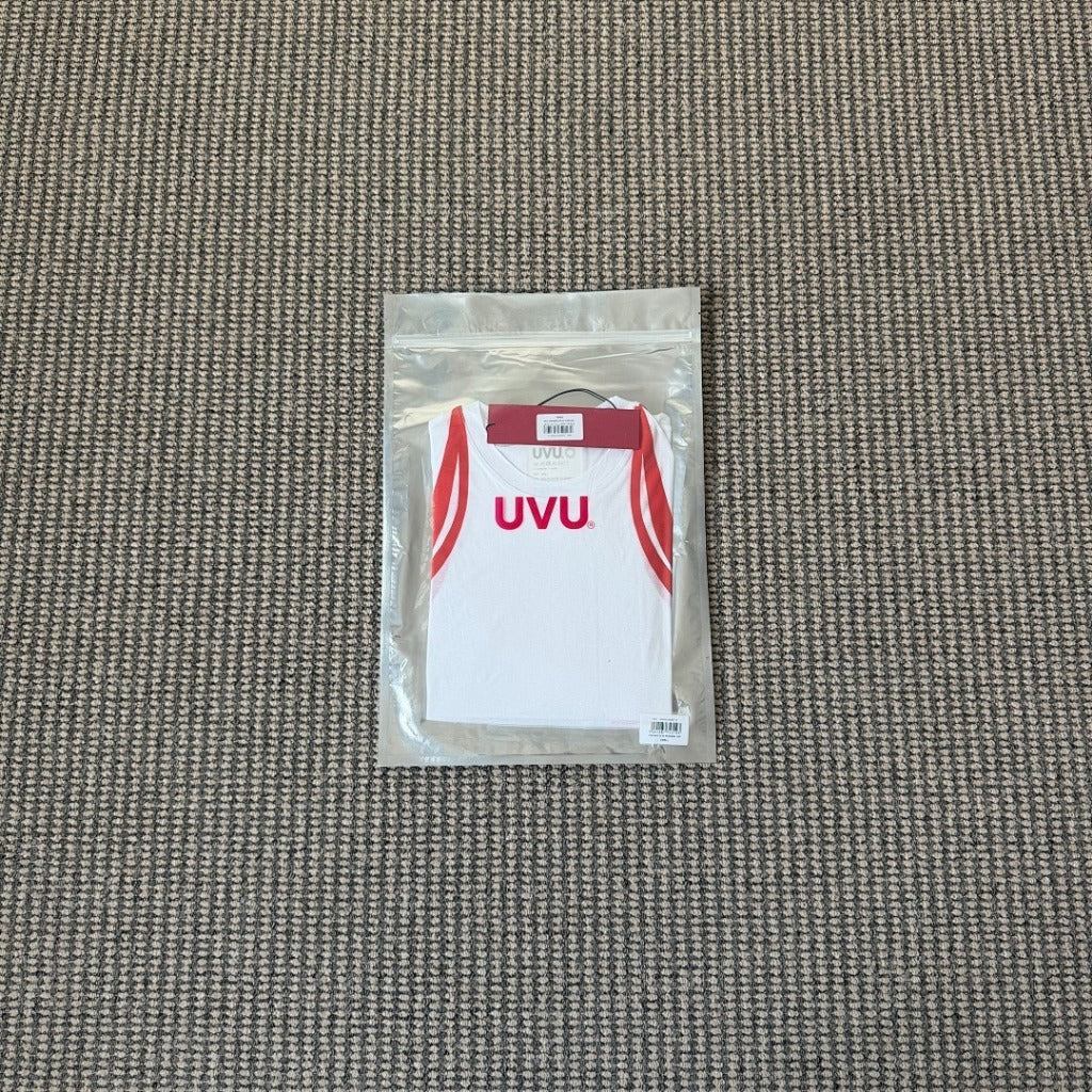 UVU S/S RUNNING TOP - White [ CHICAGO MARATHON POP-UP Exclusive ]