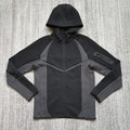 Nike Tech Full-Zip Fleece Windrunner Jacket - Black/Anthracite/Black