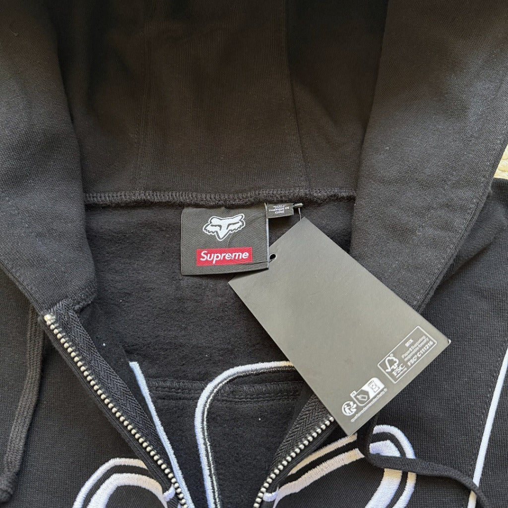 Fox Racing Zip Up Hooded Sweatshirt - Supreme-EME