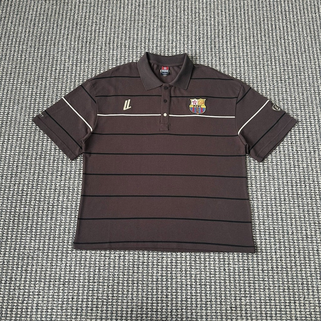 Ultralight London - ‘CAMPEONES’ Barcelona Brown Polo