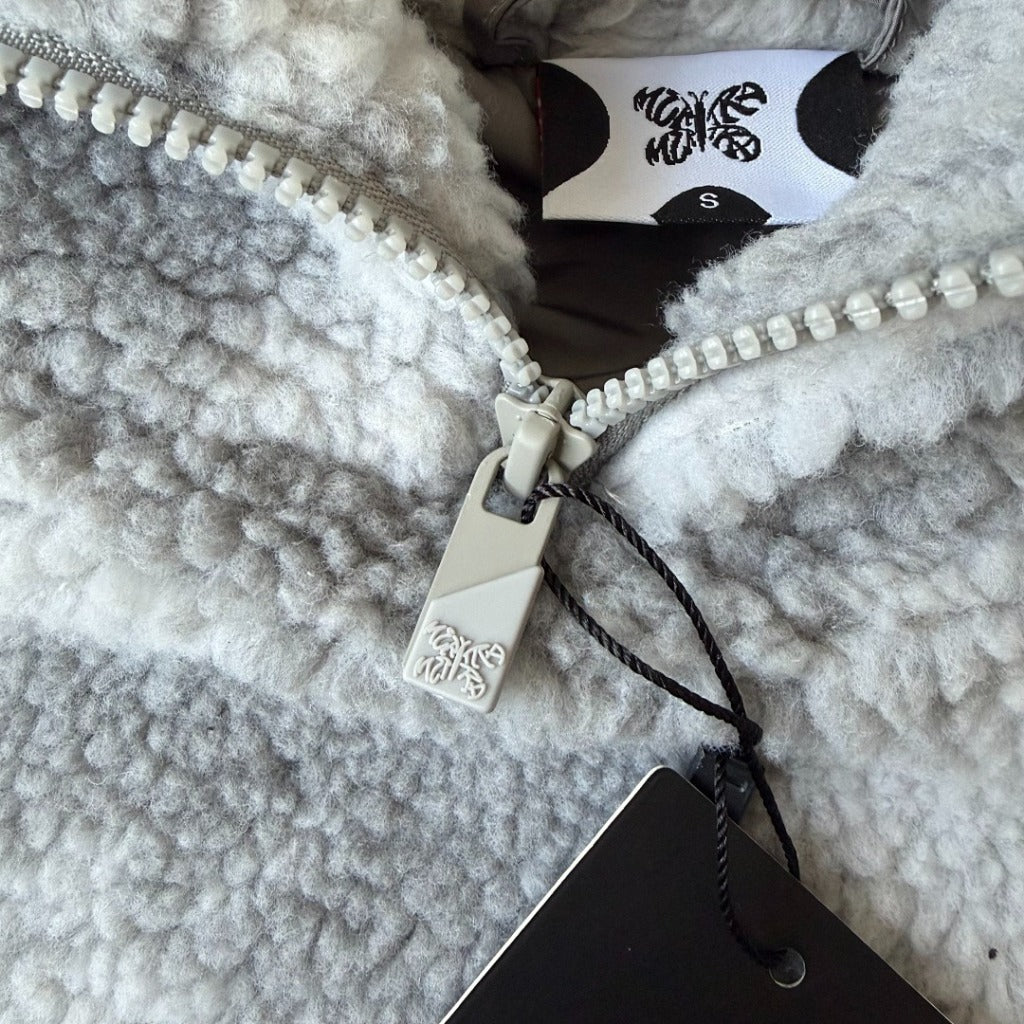 Mertra Ninja Fleece Hoodie - Wolf Grey