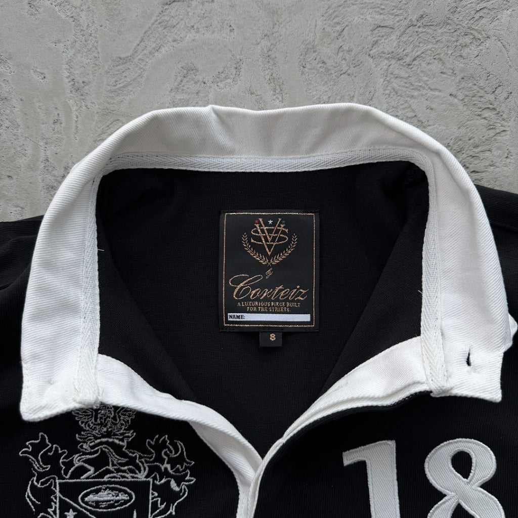 PANELED RUGBY [BLACK] - Corteiz