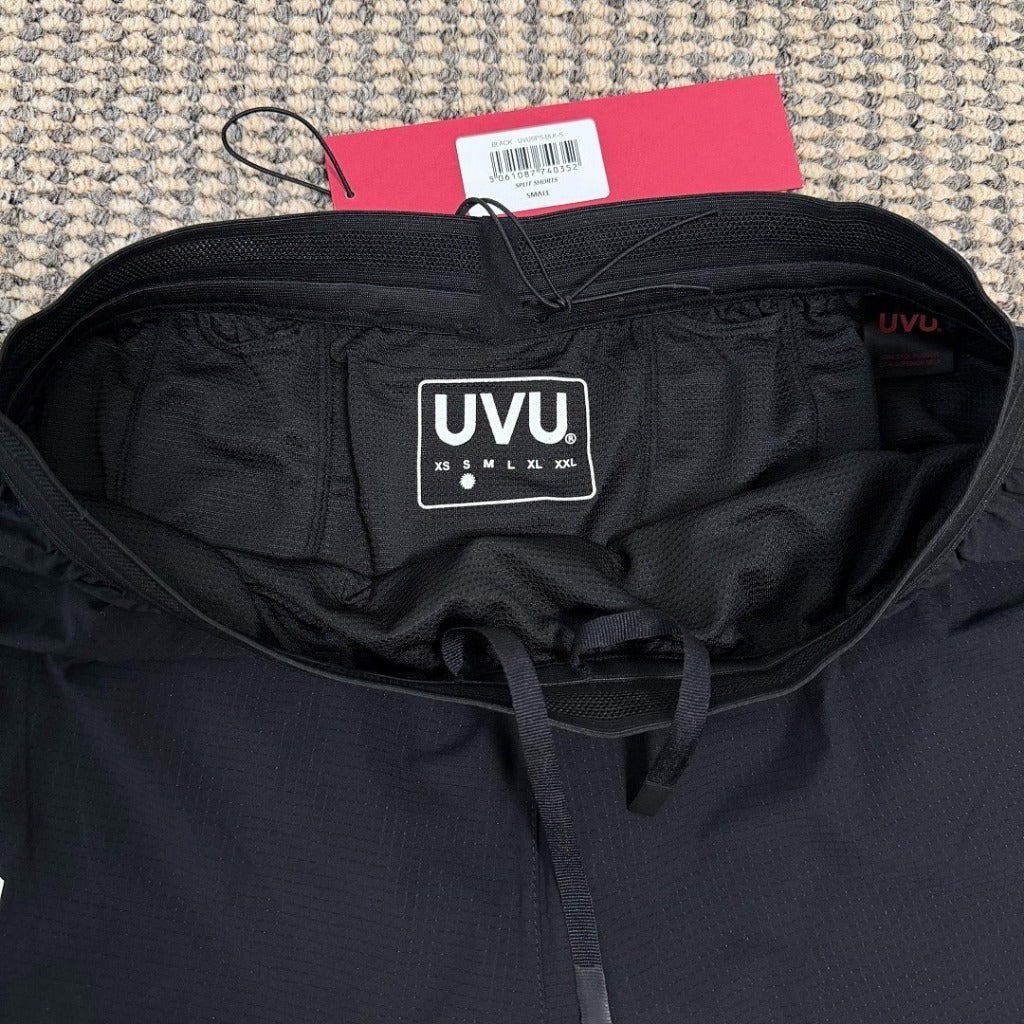 UVU Split Shorts - [Black/Grey]