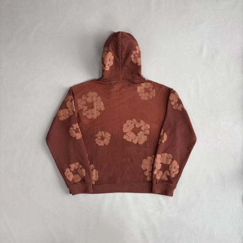 Denim Tears - Mono Cotton Wreath Hoodie [Brown]