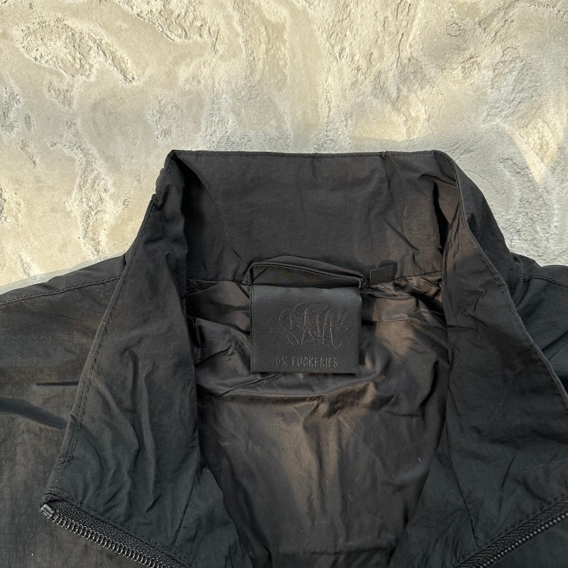 Syna World ‘Syna Logo Shell Tracksuit' - Black/Grey/Yellow