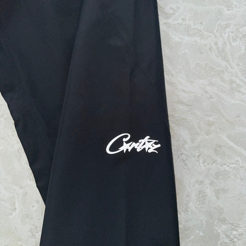 ELITEWORK WATERPROOF SHELL PANT [BLACK] - Corteiz