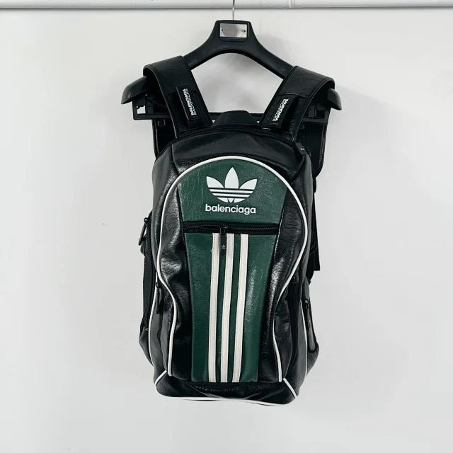 BAL X AD LARGE LEATHER BACKPACK 23SS
