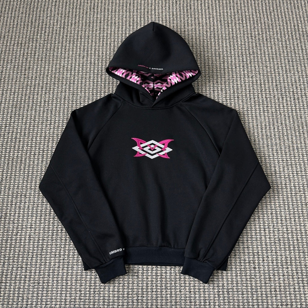 MERTRA x Umbro Warm Up Double Hood (Grey & Black)