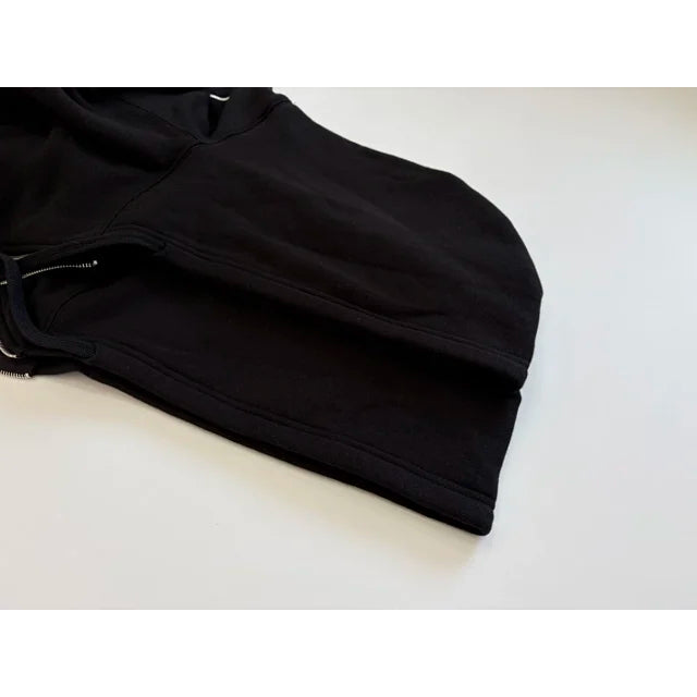 Chrome Hearts Horseshoe Floral Cross Sleeve Zip Up Hoodie