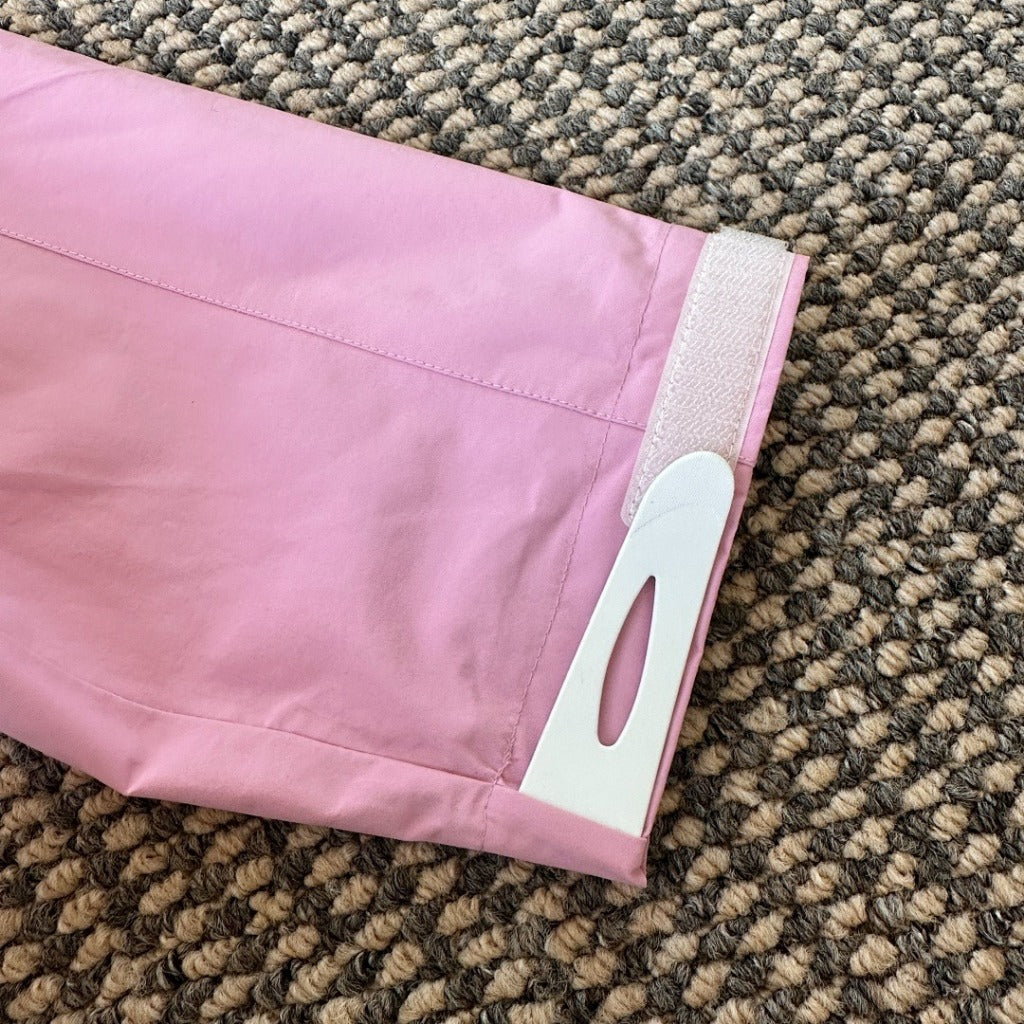 mertra - Monogram Shell Jacket (Pink) - Water sensitive monogram pattern effect