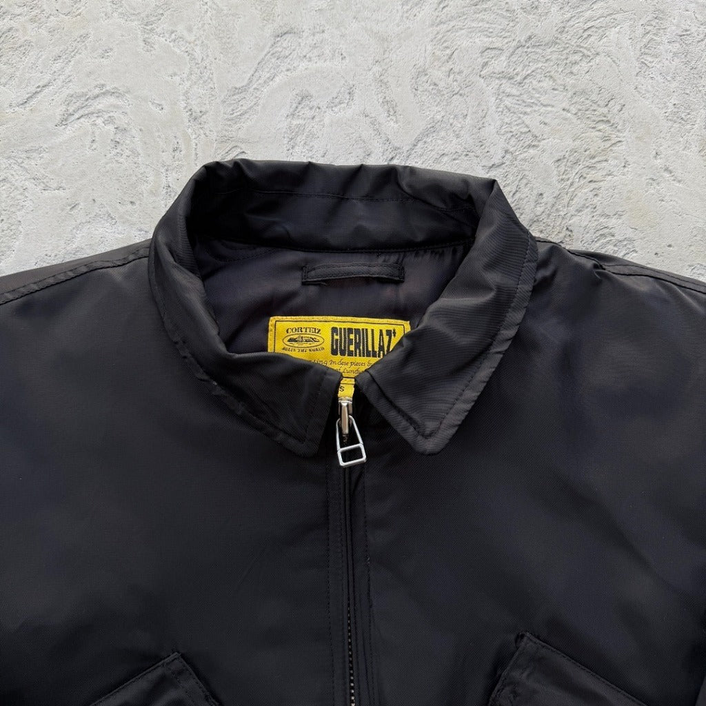 Alcatraz Bomber Jacket 'Black' - Corteiz