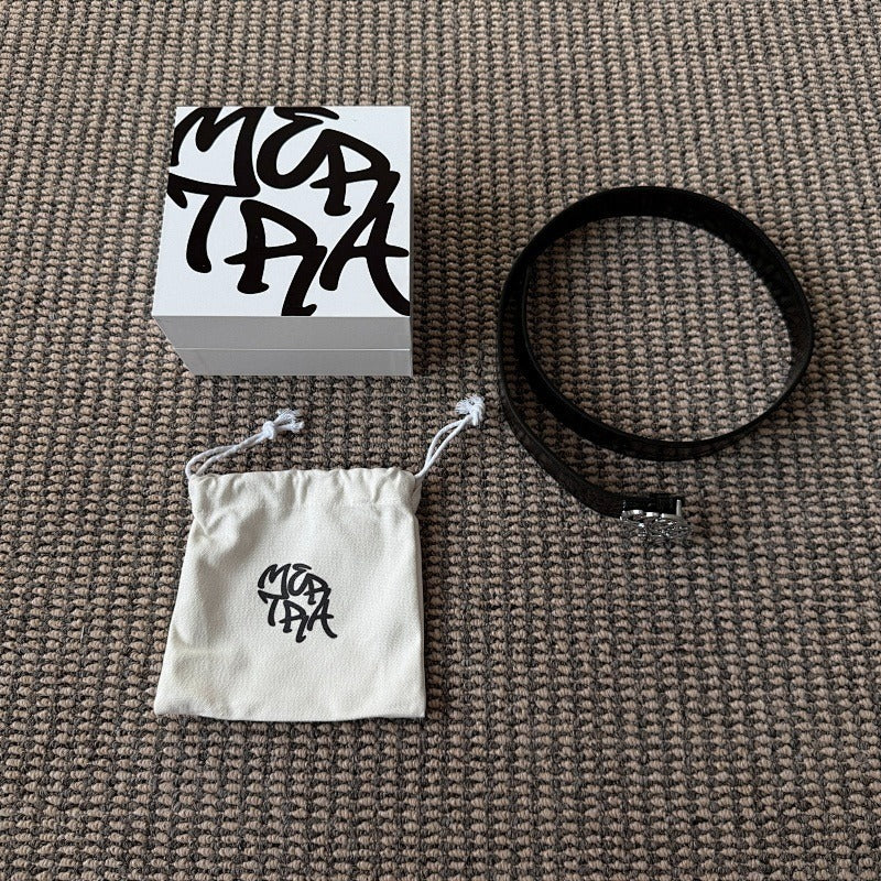mertra - ALLIGATOR SKIN BELTS (Real Leather)