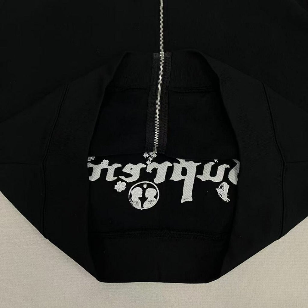 Supreme AOI Zip Up Hooded Sweatshirt [Black]