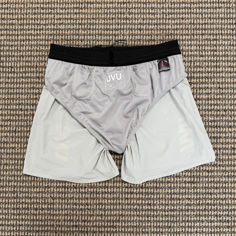 UVU Split Shorts - [Black/Grey]
