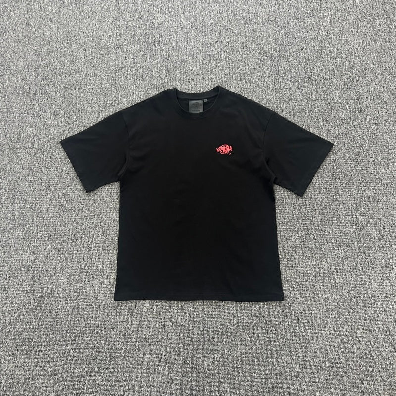 Syna - SYNARchY SHORT SLEEVE TEE - BLACK/RED