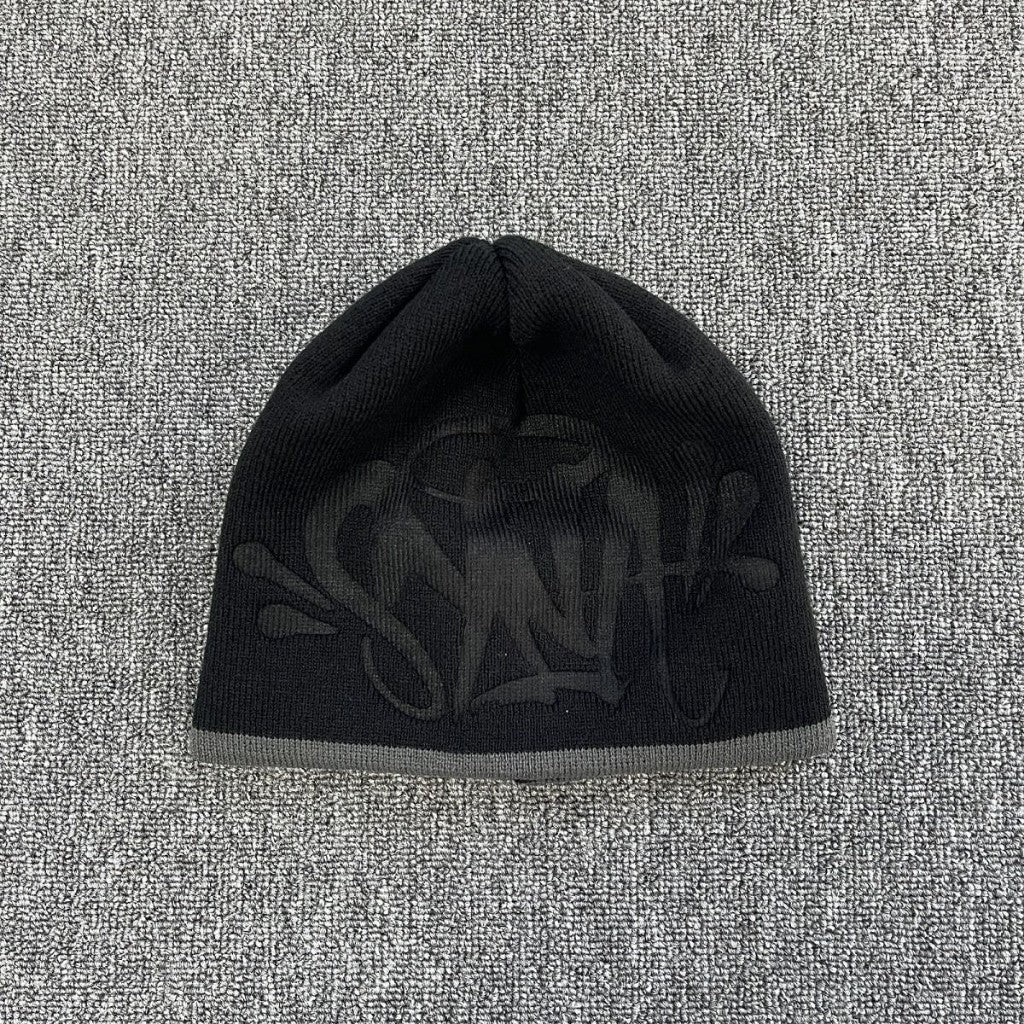 Syna World Syna Debossed Beanie - Black