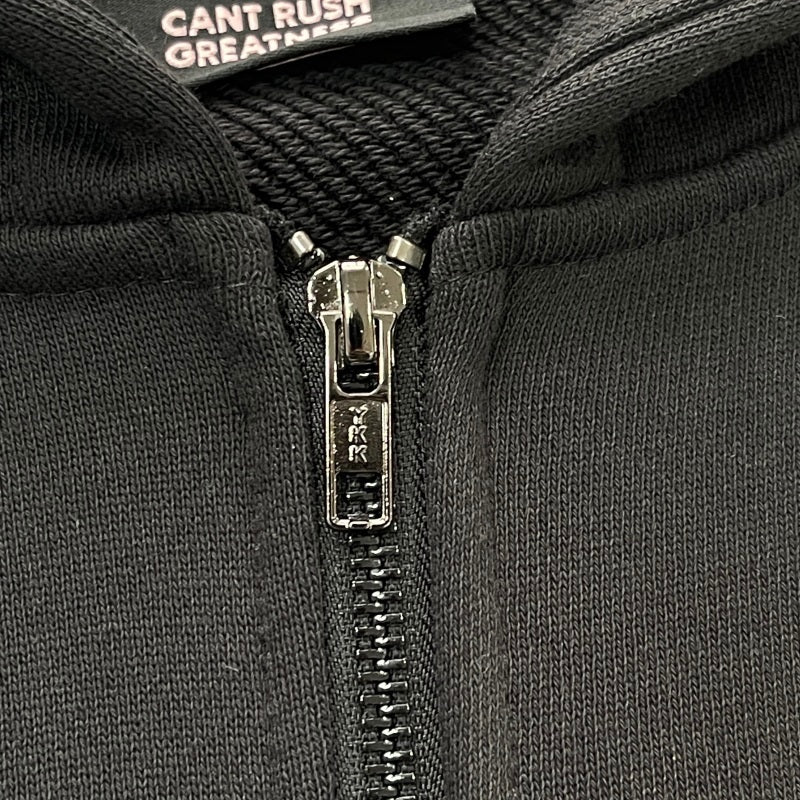 Syna World - Void Zip Hoodie Black/Rose Gold