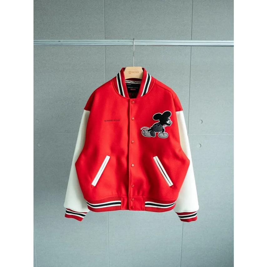 Sup. Number (N)ine Mickey Varsity Jacket