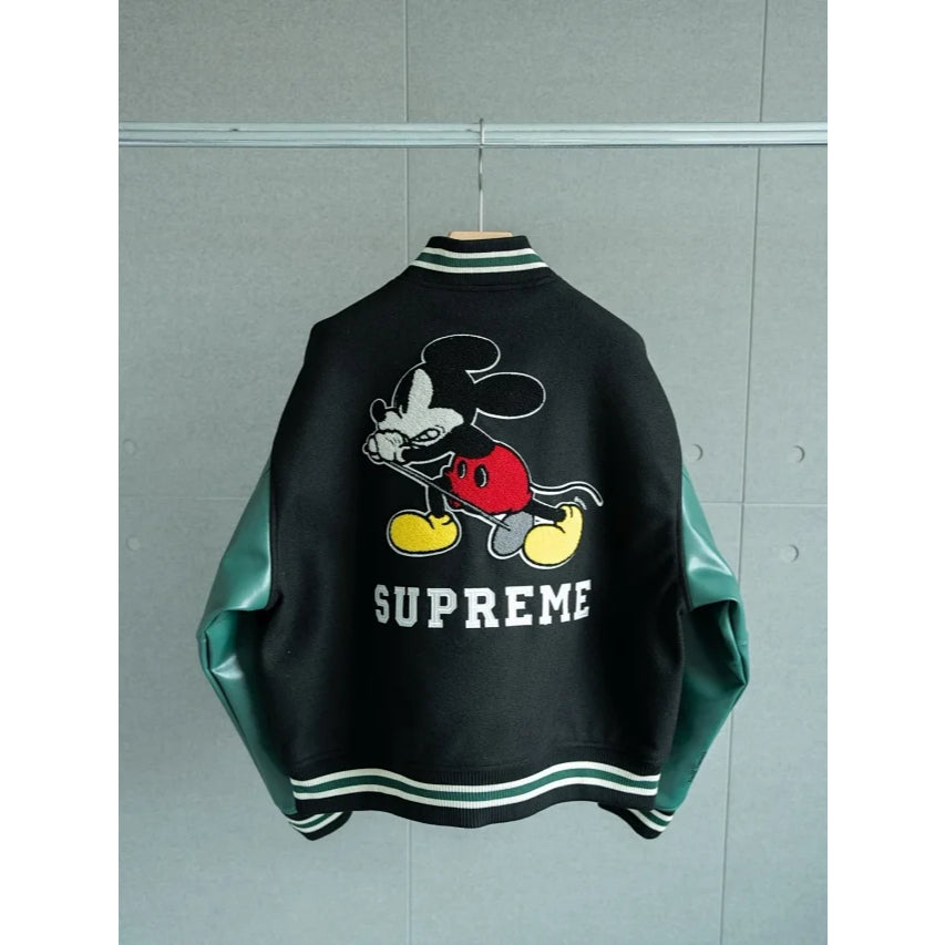 Sup. Number (N)ine Mickey Varsity Jacket