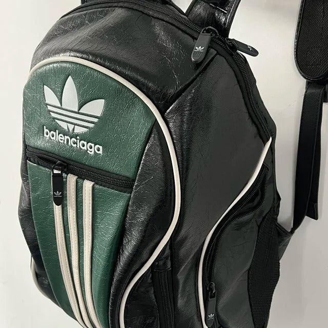 BAL X AD LARGE LEATHER BACKPACK 23SS
