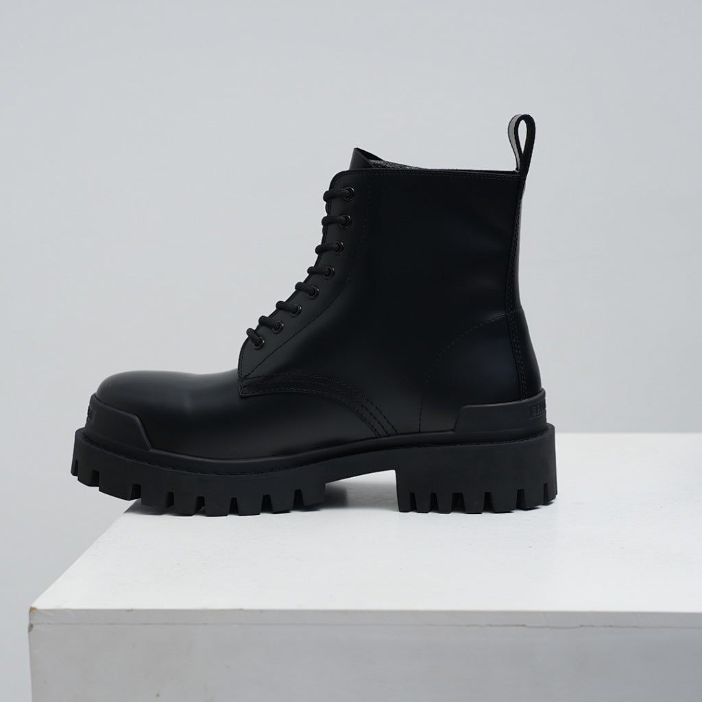 Strike 20mm Lace Up Boots - Balenciaga