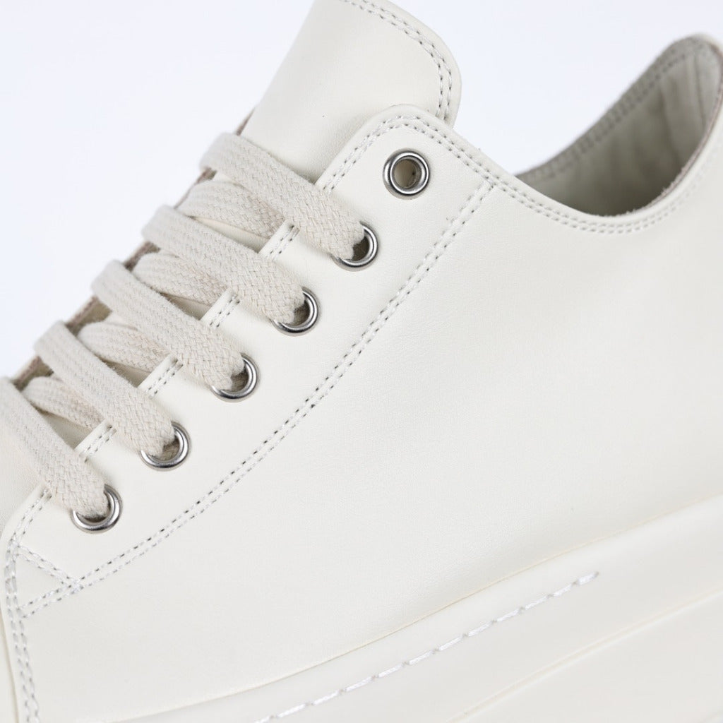 Rick Owens Hollywood Mega Bumper Sneaker (Milk)