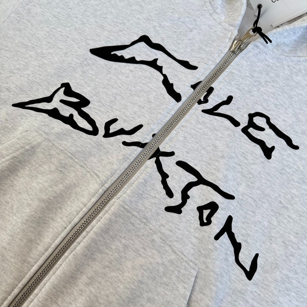 AKIMBO X COLE BUXTON - Zip Up Grey Hoodie