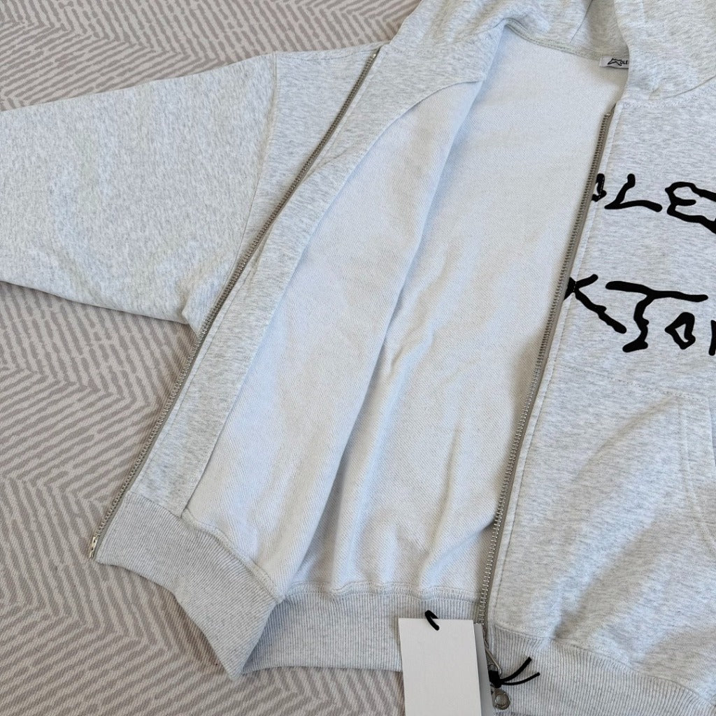 AKIMBO X COLE BUXTON - Zip Up Grey Hoodie