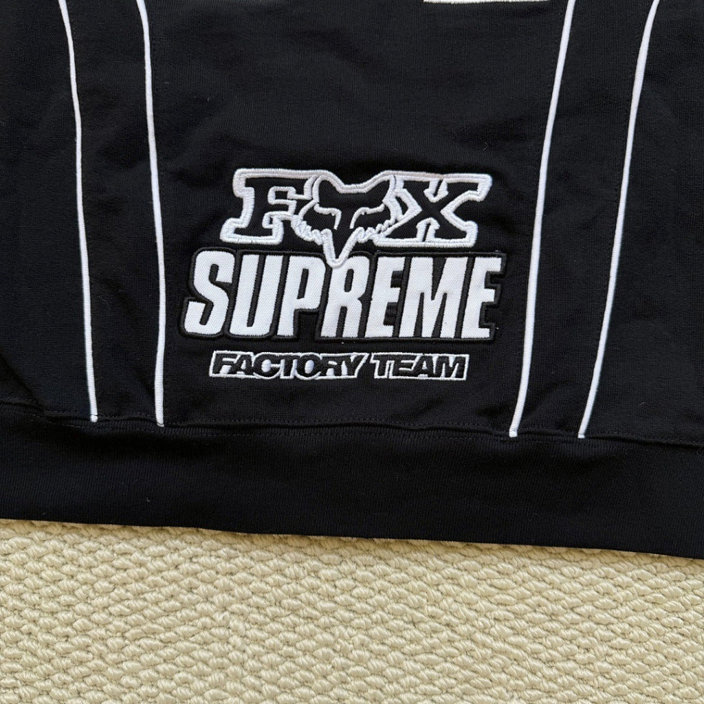 Fox Racing Zip Up Hooded Sweatshirt - Supreme-EME