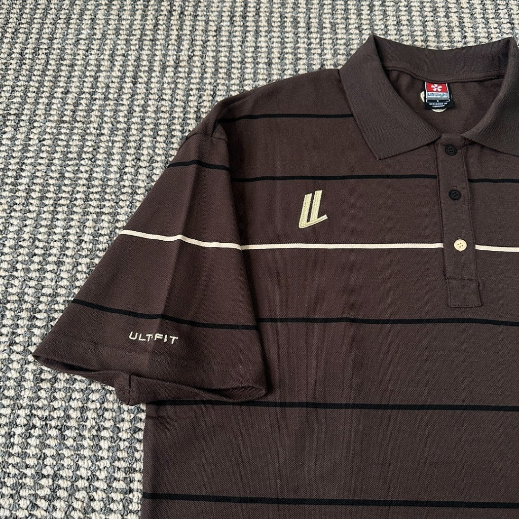 Ultralight London - ‘CAMPEONES’ Barcelona Brown Polo