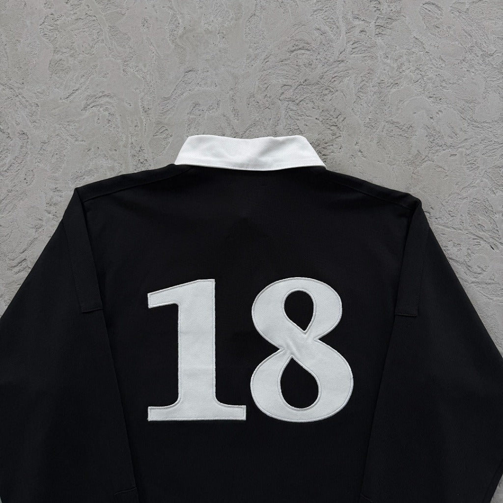 PANELED RUGBY [BLACK] - Corteiz
