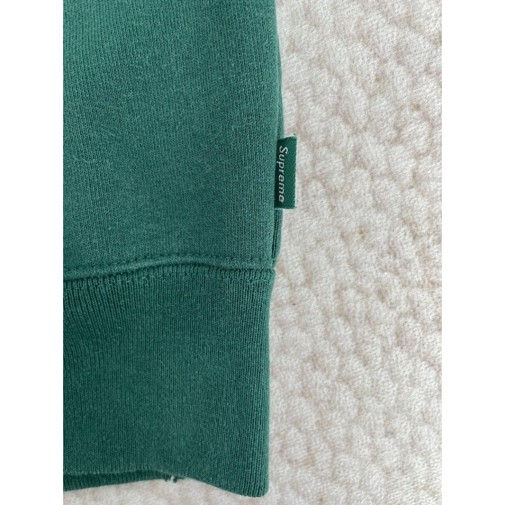 1994 MM6 Maison Margiela Skulls Zip Up Hoodie Sweatshirt - Green