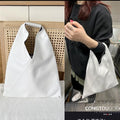 Maison Margiela MM6 Classic Japanese Tote Bag 'Black' [Leather/Mesh]