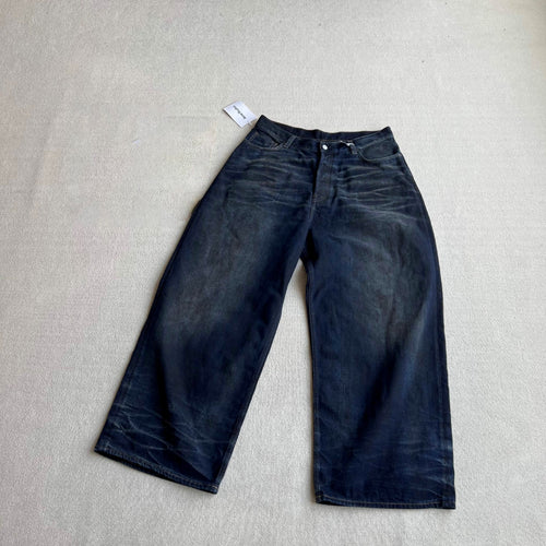 Acne Studios 'Leather Pocket' 2023M Darkside Jeans