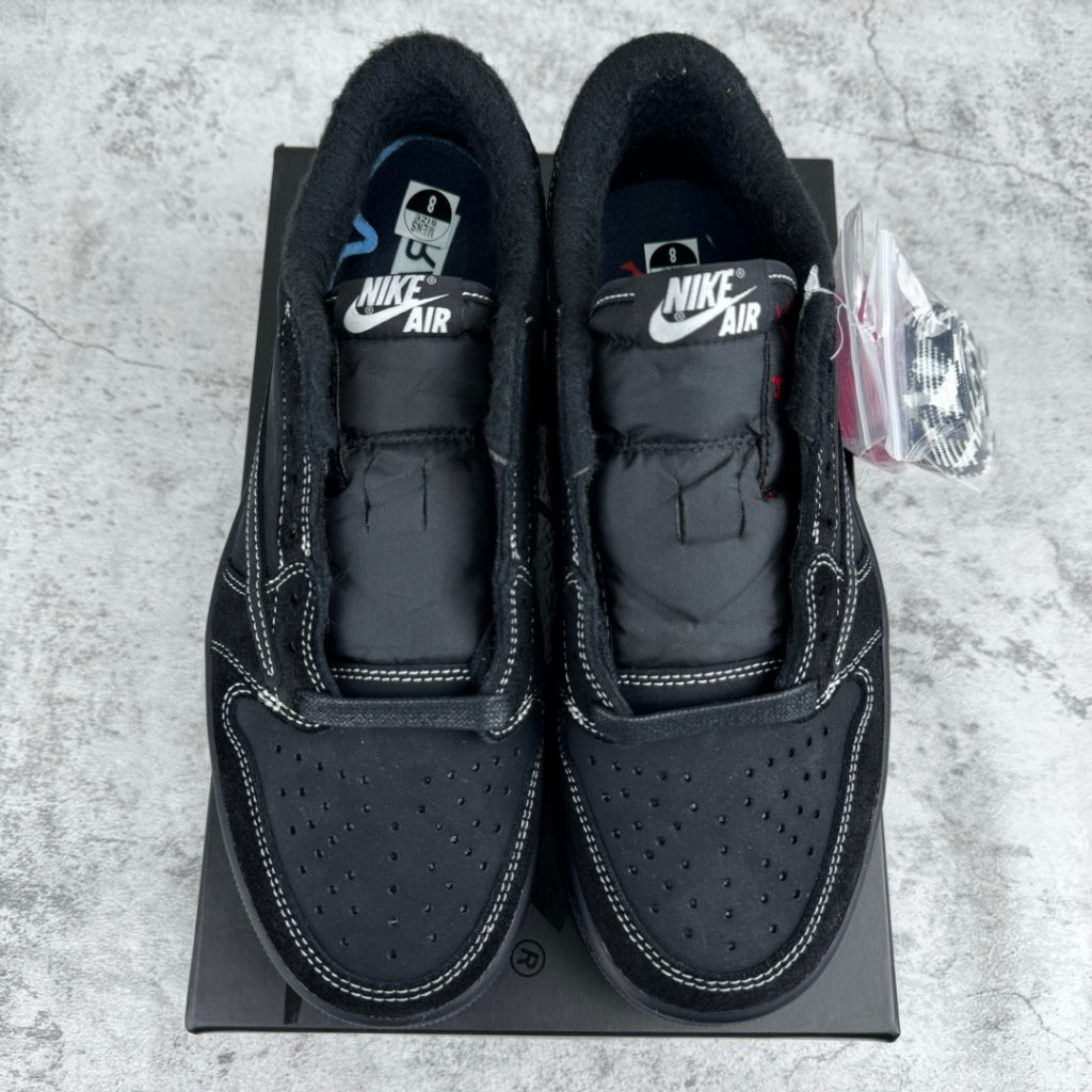 Travis Scott x Air Jordan 1 Retro Low OG SP Black Phantom (Bandana Version)