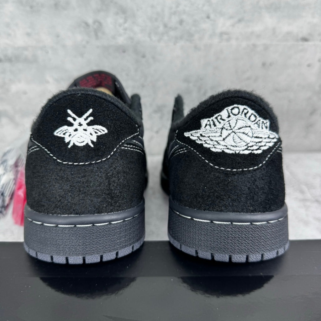 Travis Scott x Air Jordan 1 Retro Low OG SP Black Phantom (Bandana Version)