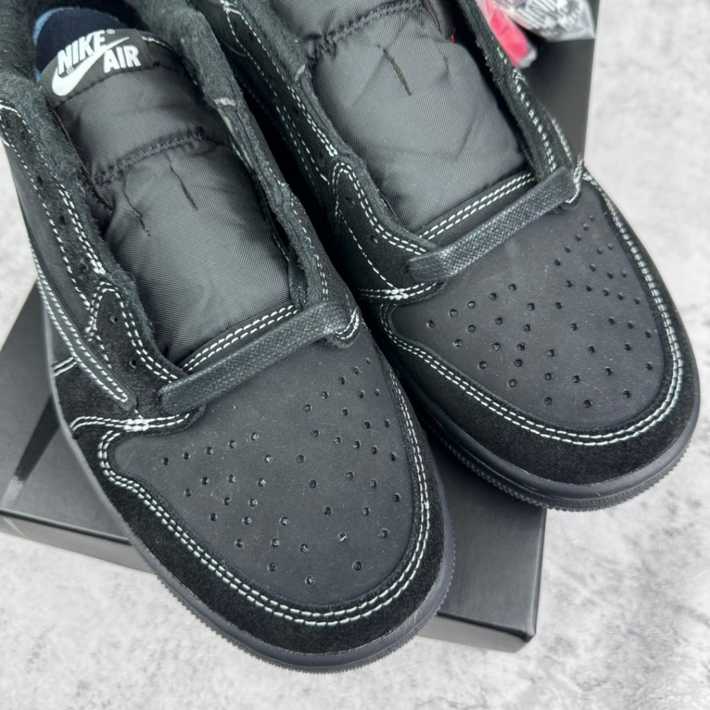 Travis Scott x Air Jordan 1 Retro Low OG SP Black Phantom (Bandana Version)