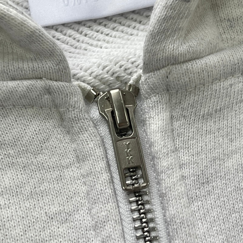 Syna World - Void Zip Hoodie Marl Grey