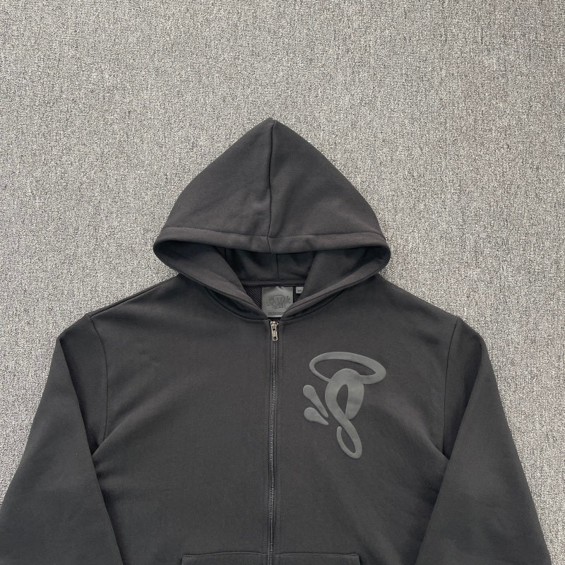 Syna World - Void Zip Hoodie Triple Black
