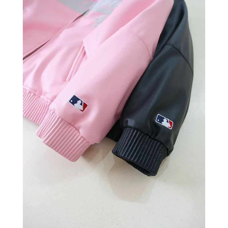 Supreme x chicago White Sox Leather Varsity Jacket