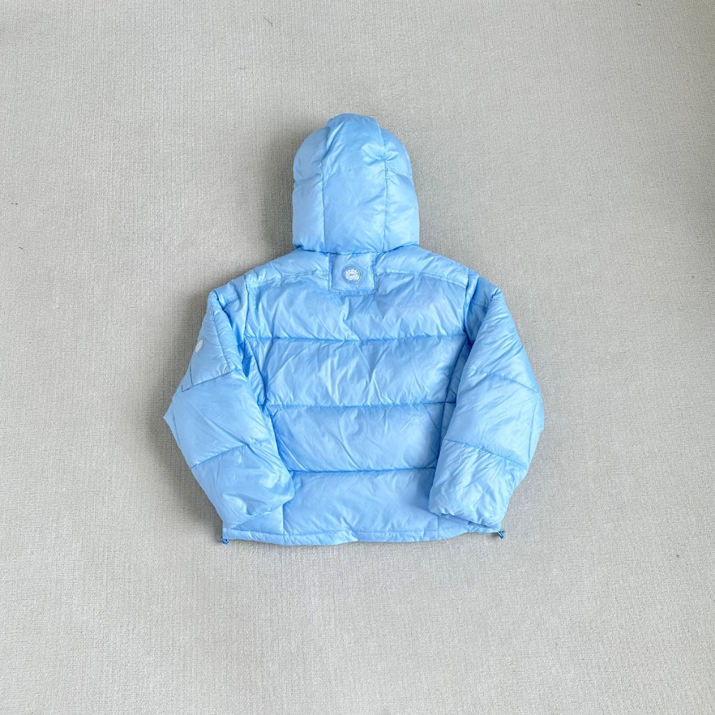 Broken Planet Puffer Jacket [SNOW CAMO/BLACK/SKY BLUE]