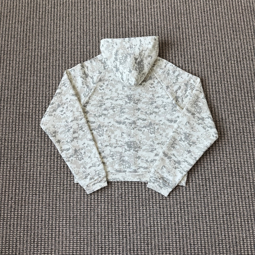 mertra - Camo Zip Hoodie [White]