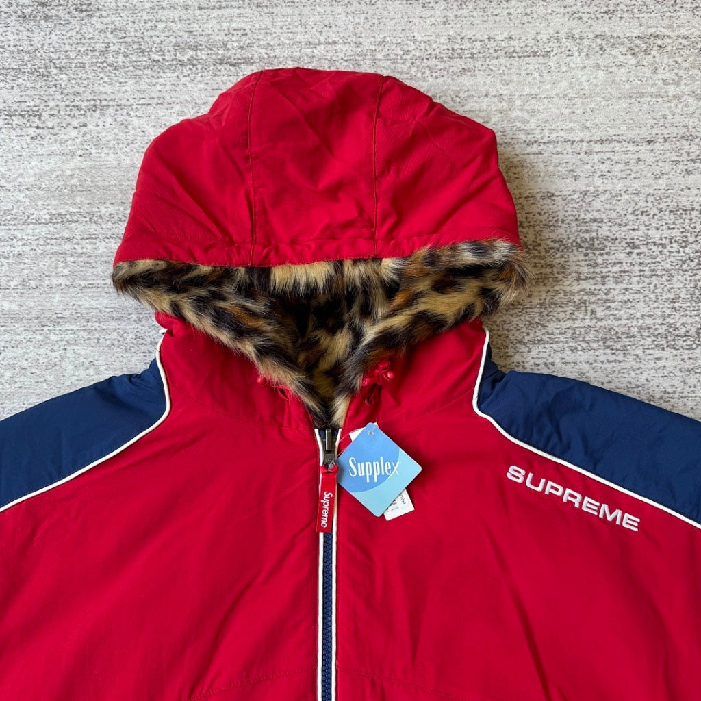 Supreme Faux Fur Reversible Hooded Track Jacket