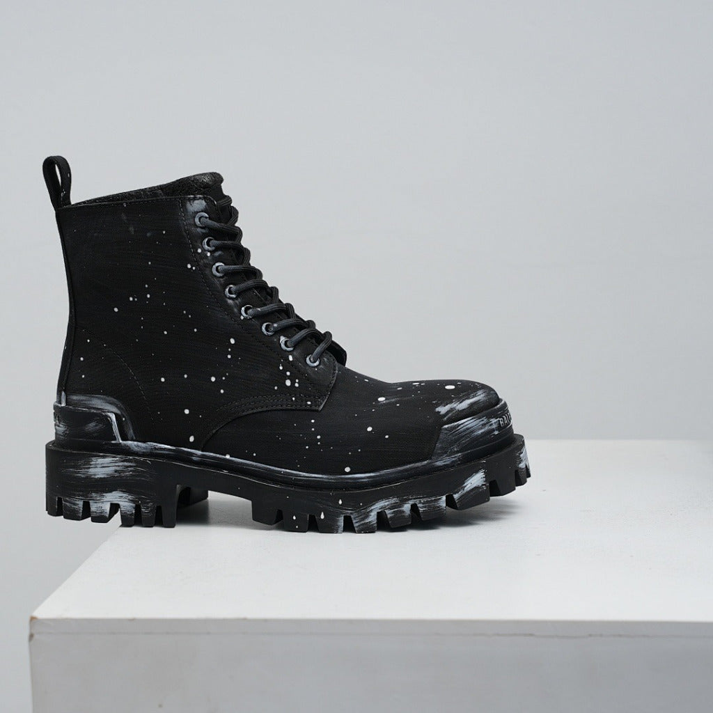 BAL Paint Splatter Boots