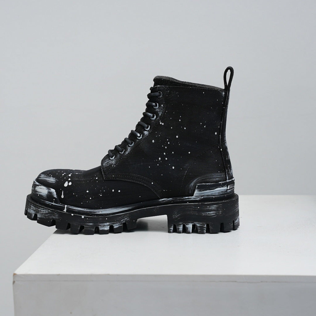 BAL Paint Splatter Boots