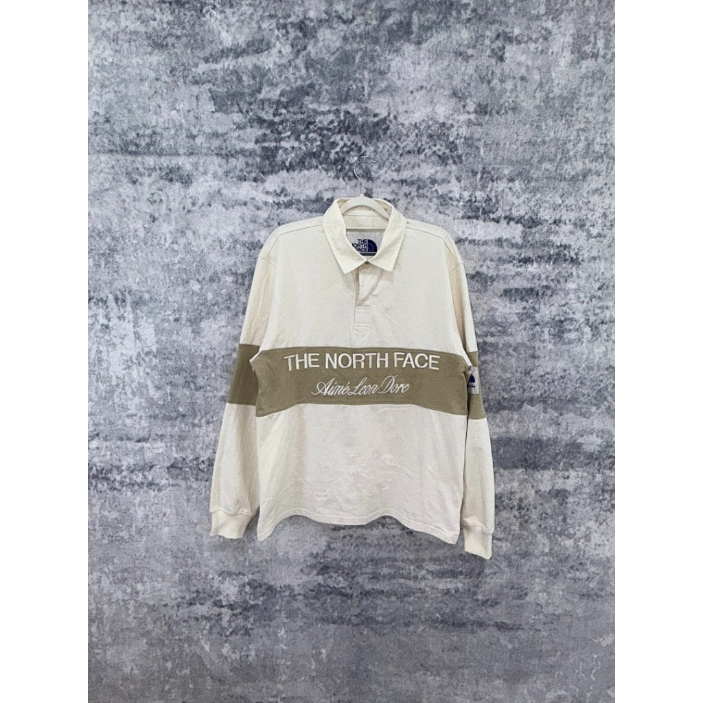The North Face x Aime Leon Dore Rugby Polo [Cream]