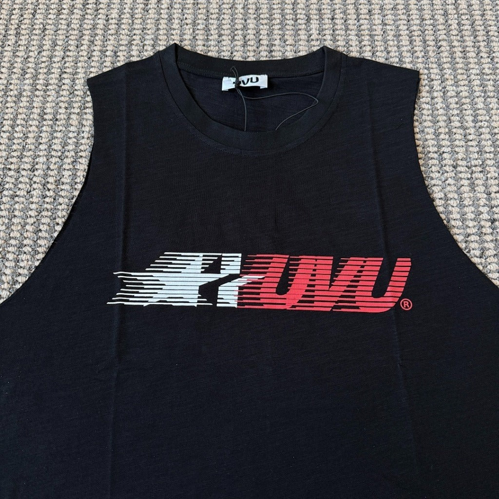 UVU Lightweight Running Cotton Cut Off T-Shirt - black - Chicago '25 collection