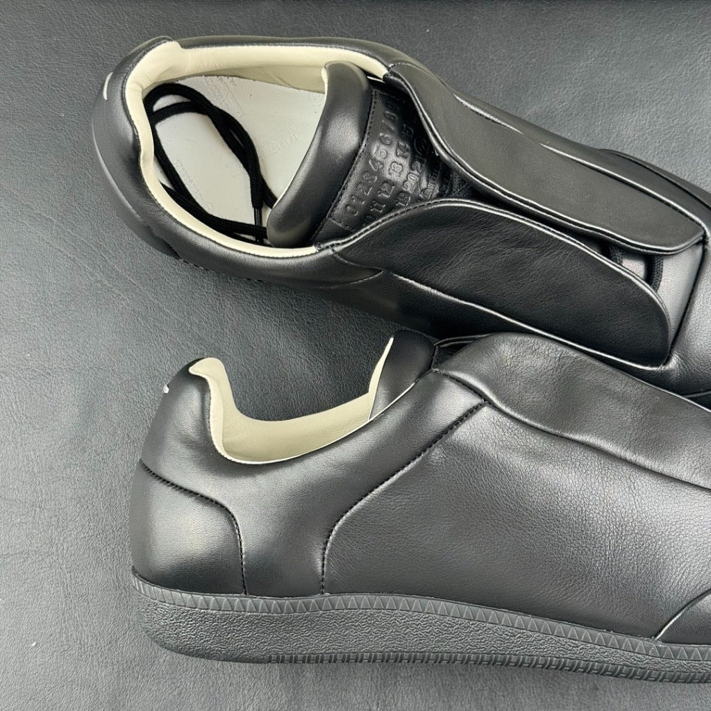 Future Sneaker Low - Maison Margiela - Black/White/Red [100% Genuine Calf Leather]