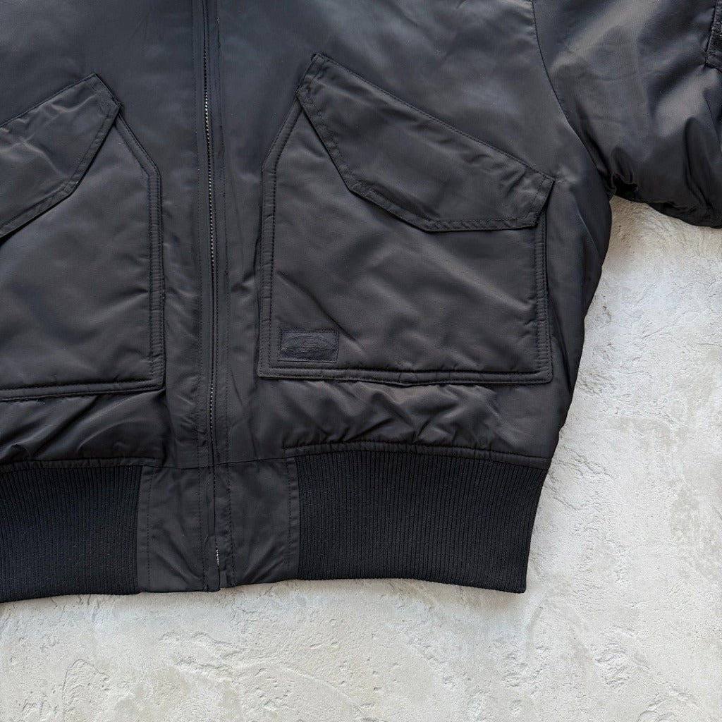 Alcatraz Bomber Jacket 'Black' - Corteiz