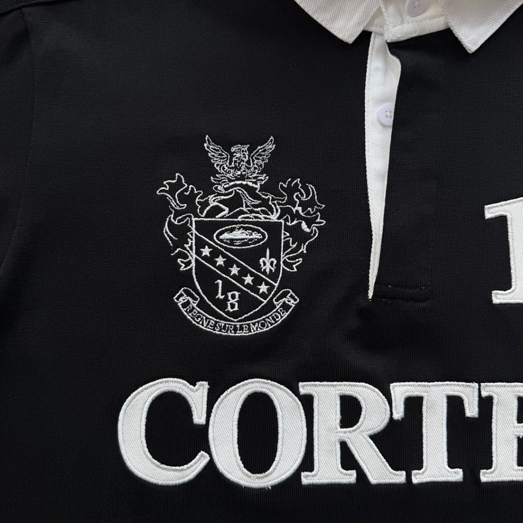 PANELED RUGBY [BLACK] - Corteiz